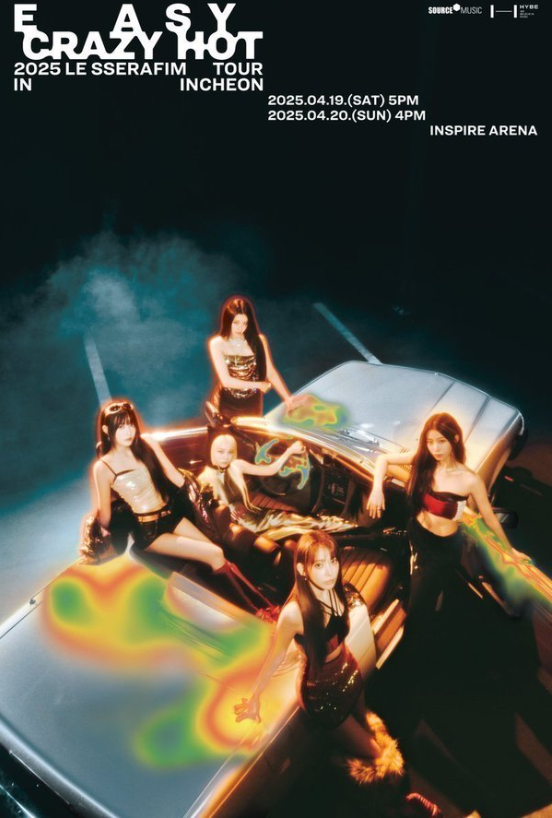 2025 LE SSERAFIM TOUR ‘EASY CRAZY HOT’ IN INCHEON