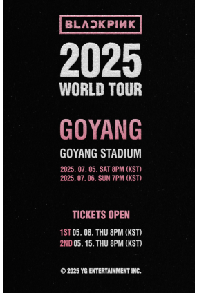 2025 BLACKPINK WORLD TOUR  GOYANG